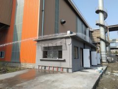 鋼渣3D打印房屋墻體材料強度檢測及外墻、外窗淋水試驗